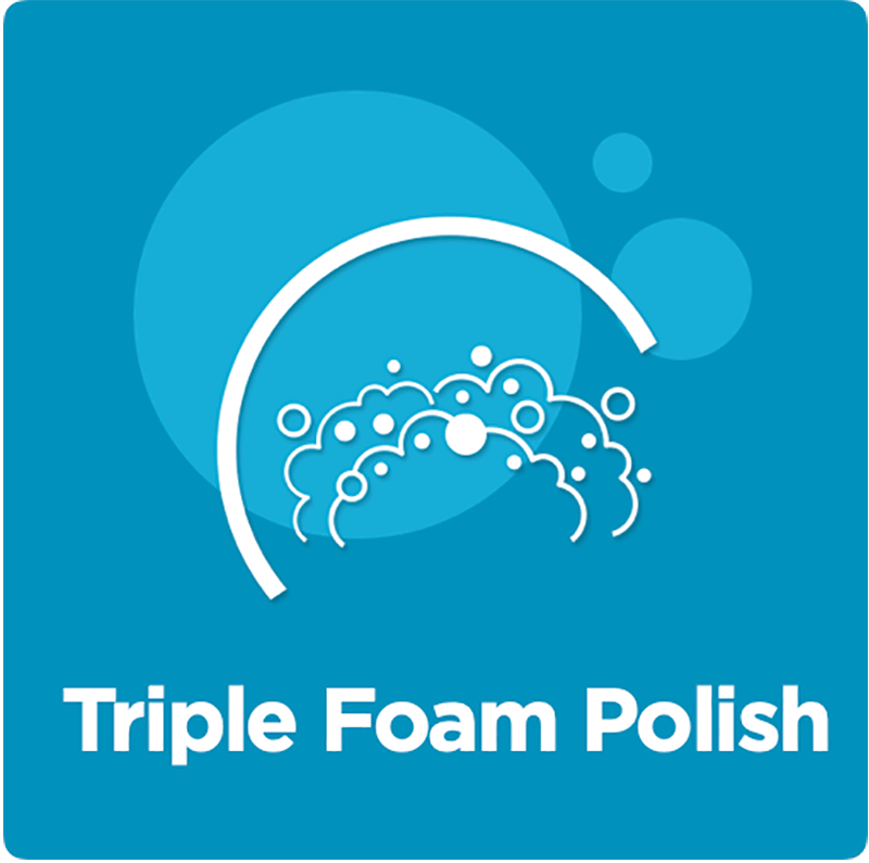 Car Wash Feature – Triple Foam Polish