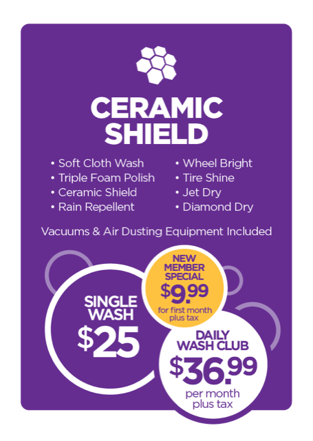 Service – Ceramic Shield Wash