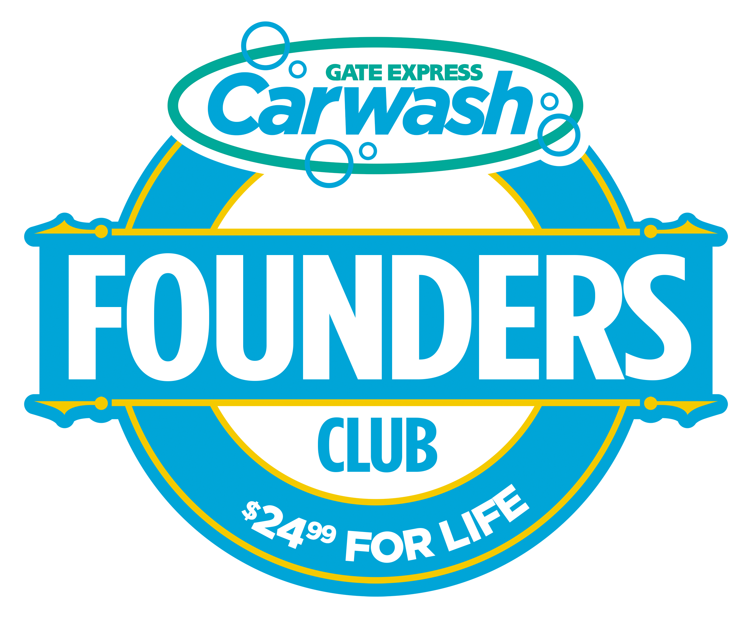 NEW Founders’ Wash Club Membership introduced during the grand opening of Town Center wash.